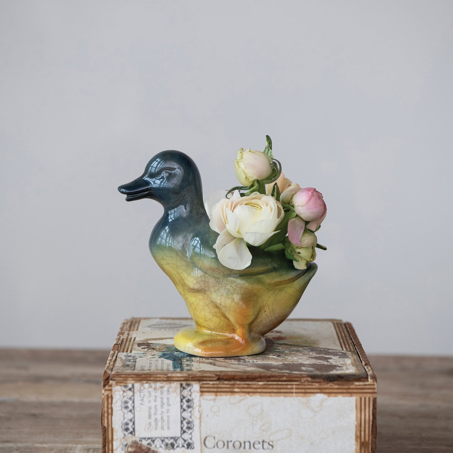 Duck Figurine/Vase
