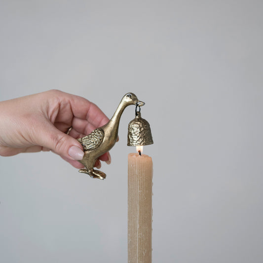 Pewter Duck Candle Snuffer