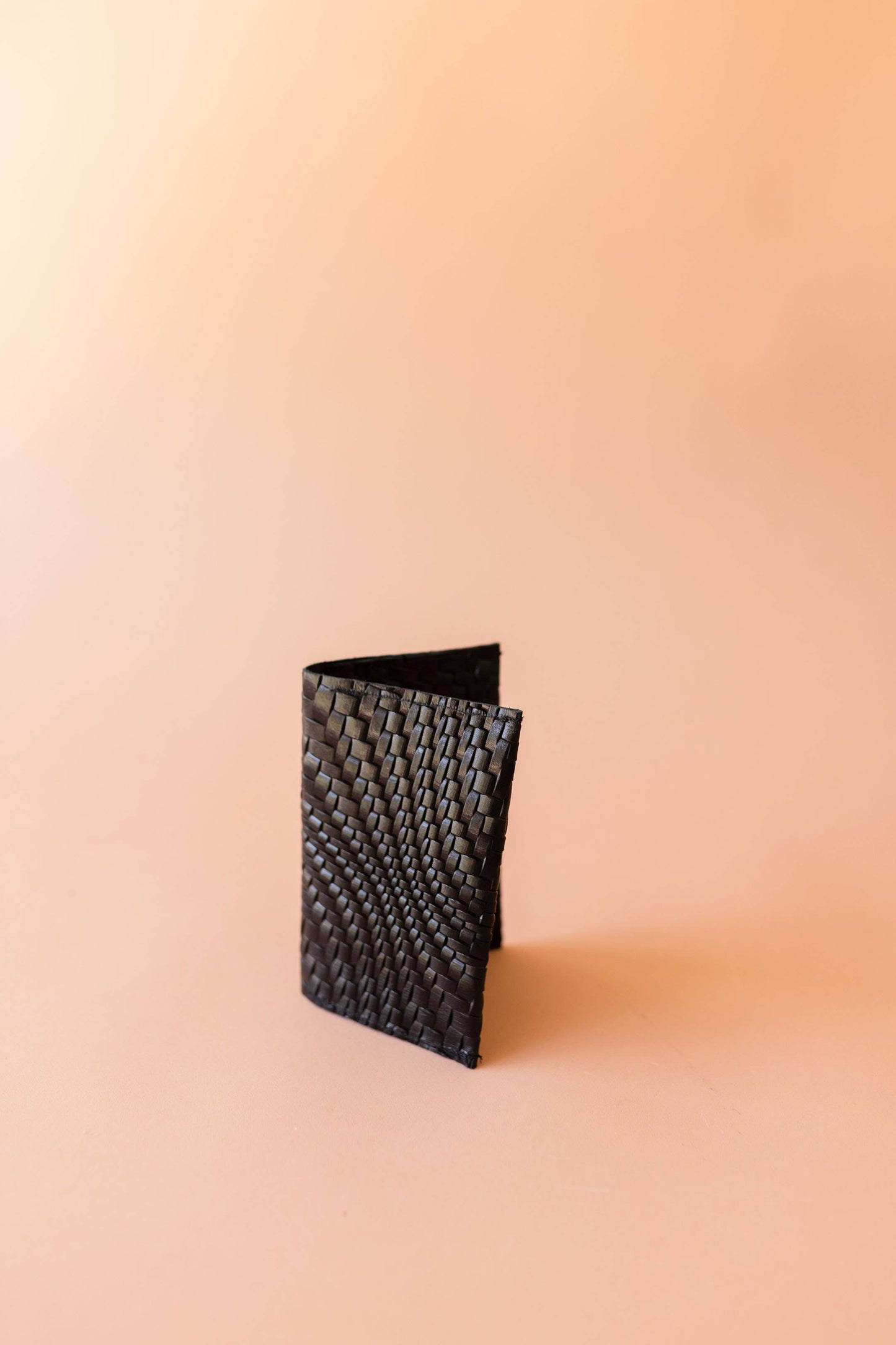 Woven Leather Passport Cover - 3 colors
