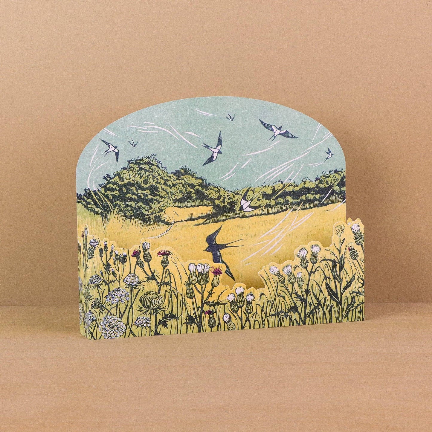 Bayfield Swallows Die-Cut