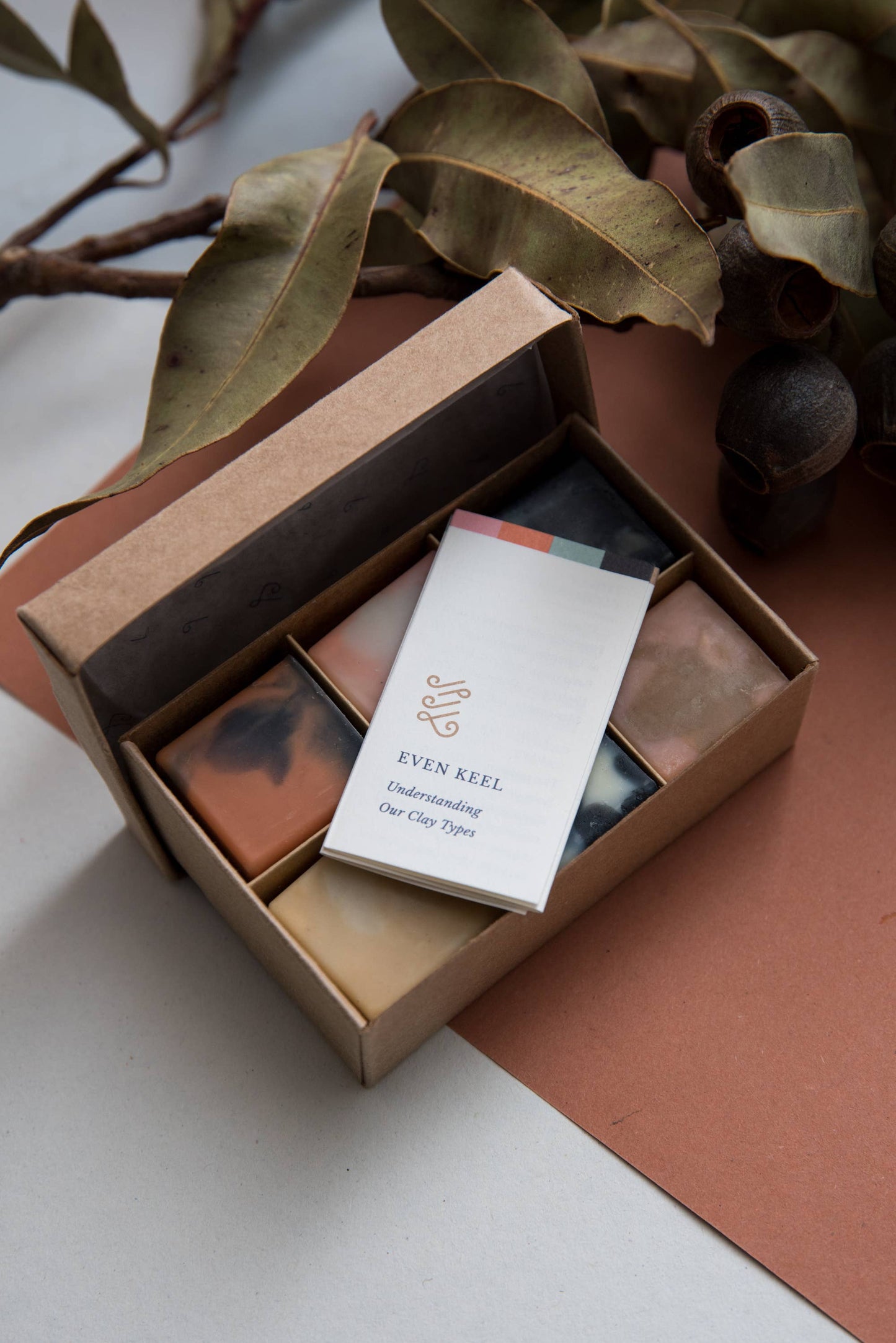 MARBLE: Biodegradable Clay Soap Cube Set