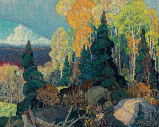 Franklin Carmichael: Autumn Hillside 1000-piece Jigsaw Puzzle