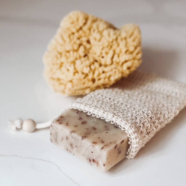 Exfoliating Sisal Soap Bag