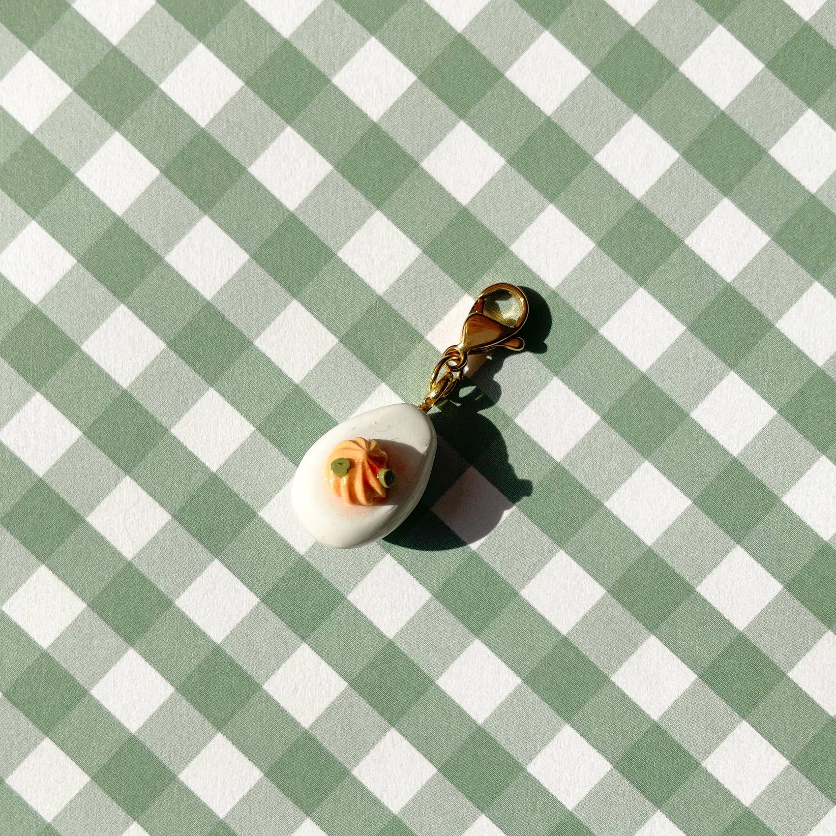 Deviled Egg Bag Charm