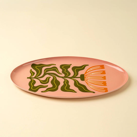 Petal Pop Decorative Enameled Tray