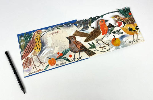 Winter Feast Collage Card - Mark Hearld