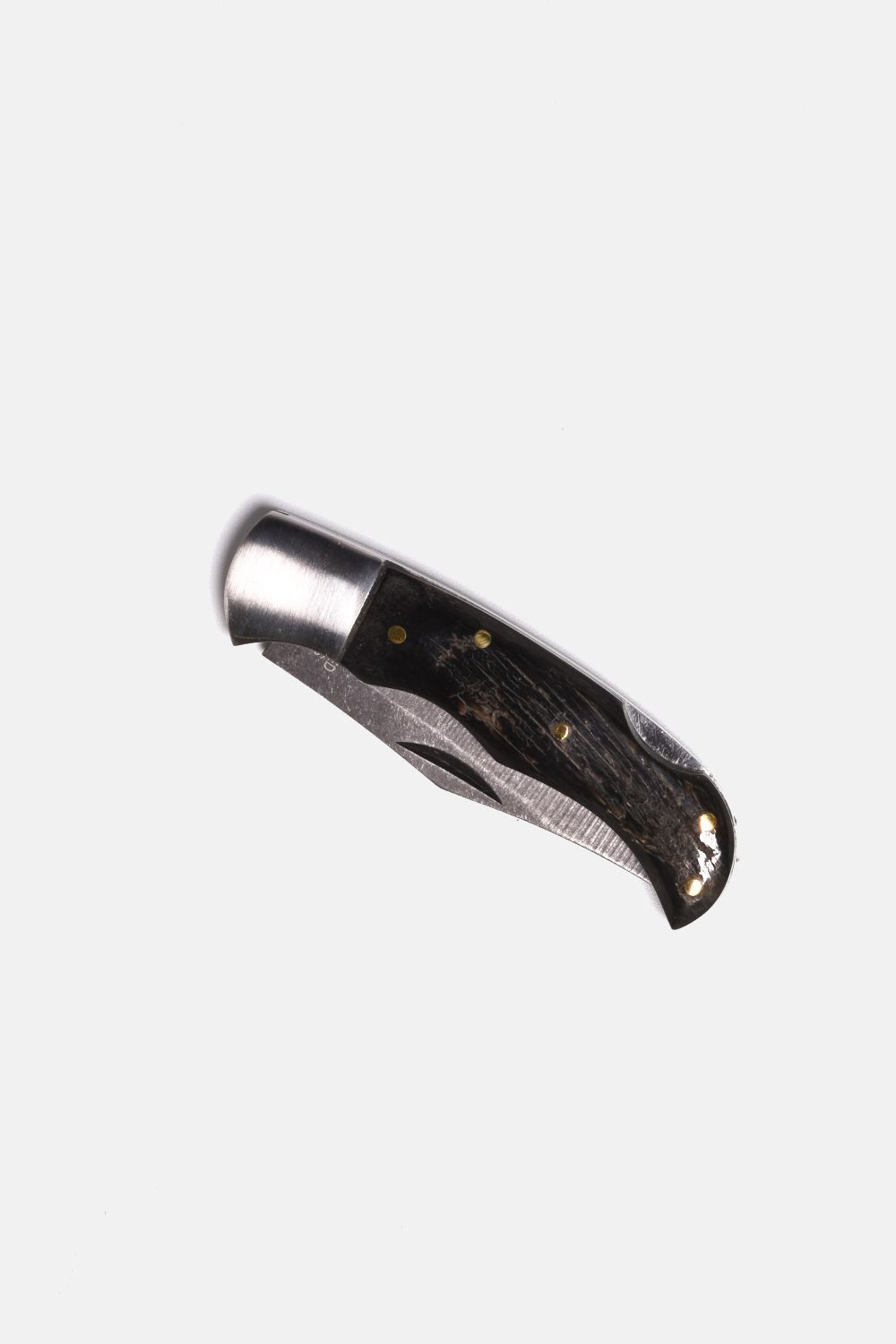 Large Ox-horn Inlay Folding Knife