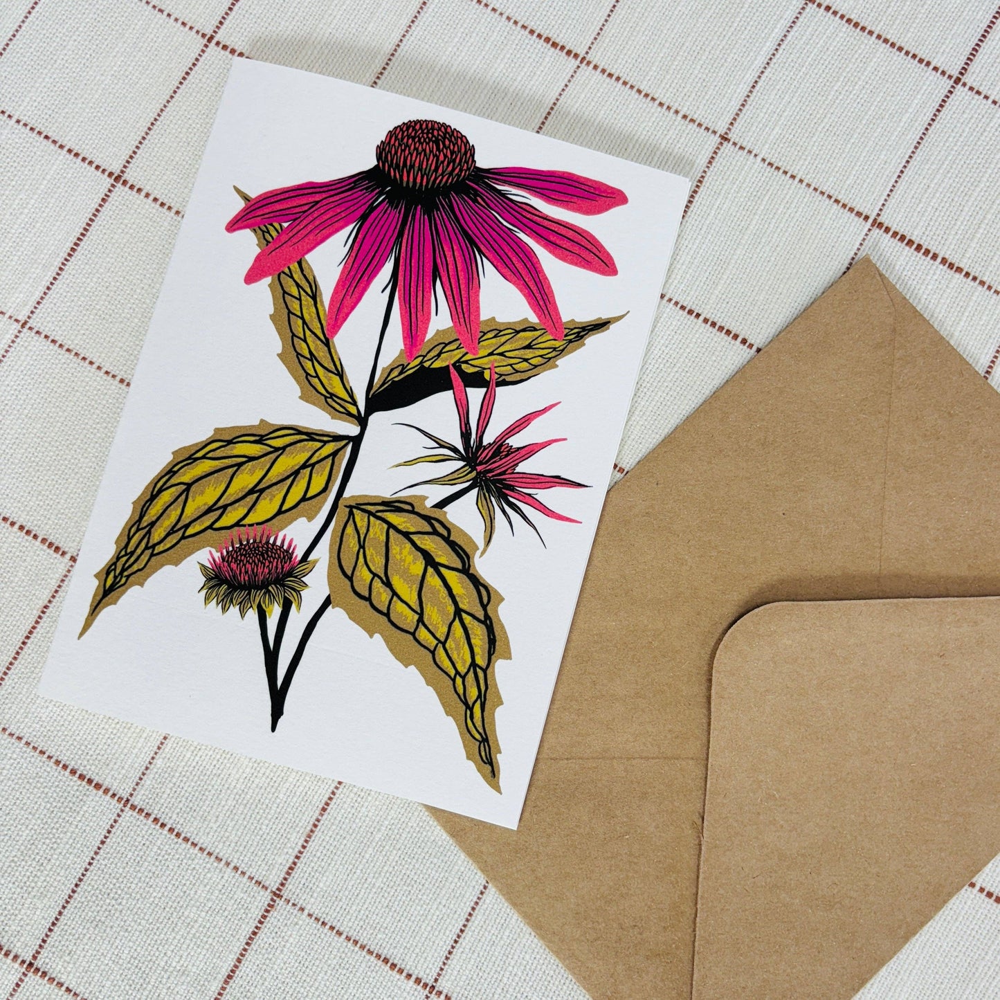 Echinacea Purpurea 5x7 Card