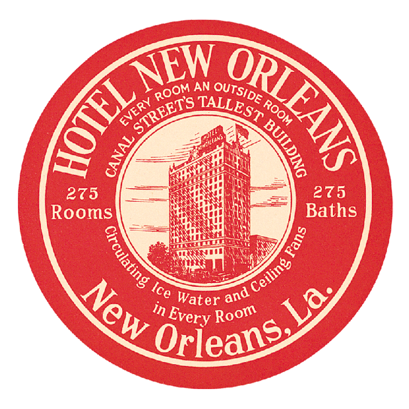 Great American Cities - Travel Label Sticker Box