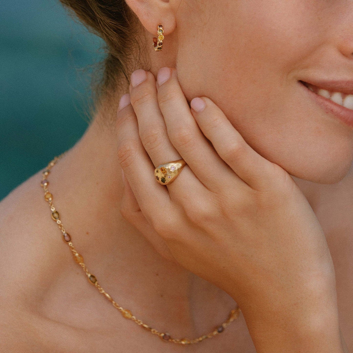 Frutina Earrings | Jewelry Gold Gift Waterproof