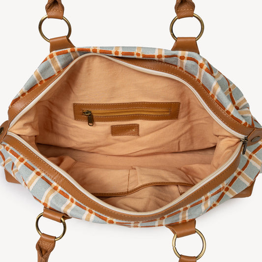 Malti Weekender - Powder Plaid