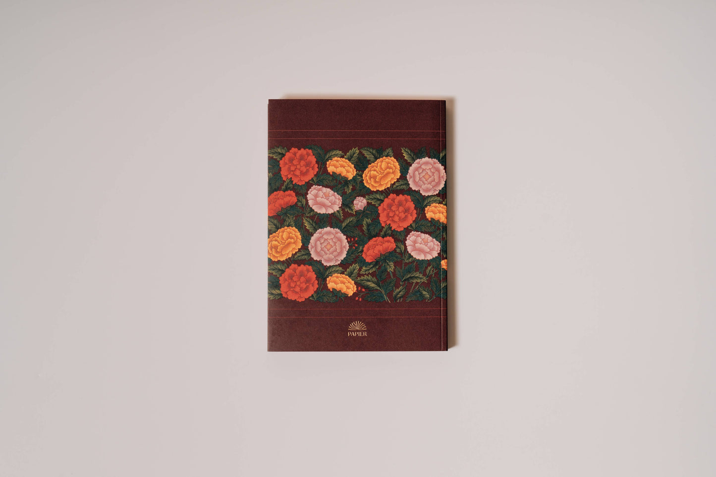 Floral Softcover Lined Notebook