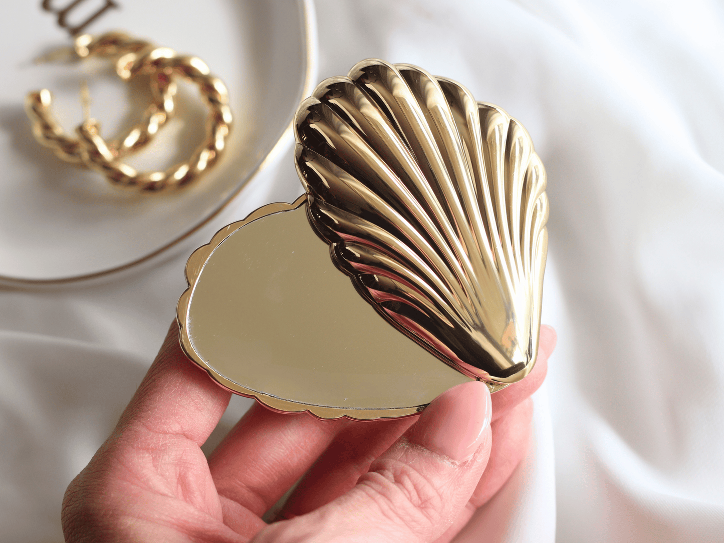 Art Deco Inspired Pocket Mirror