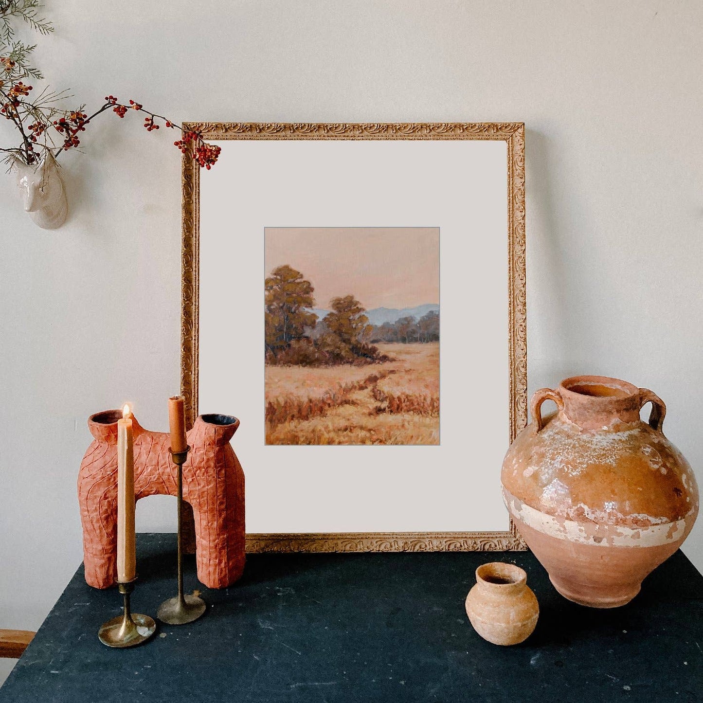 "Settling In"  Fine Art Print