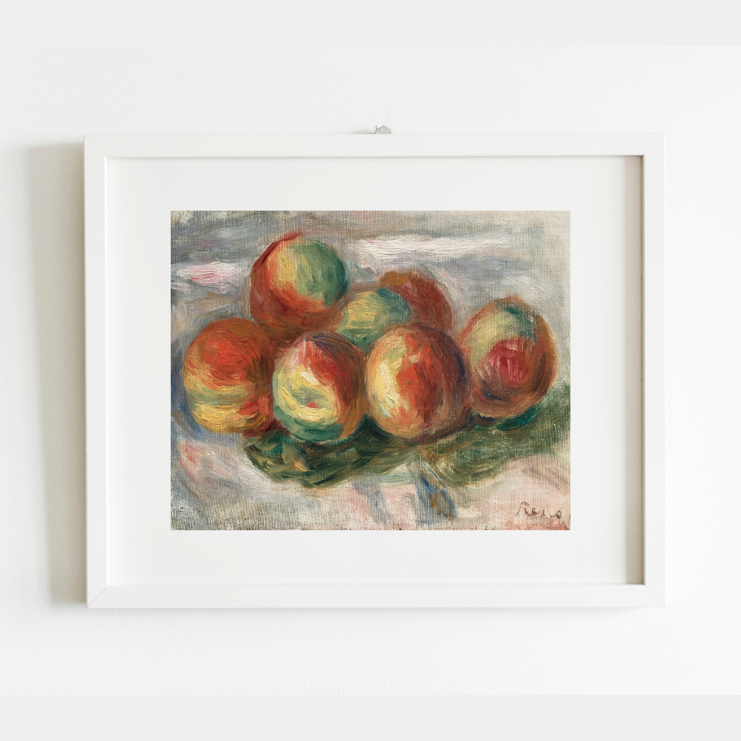 Peaches Antique Art Print