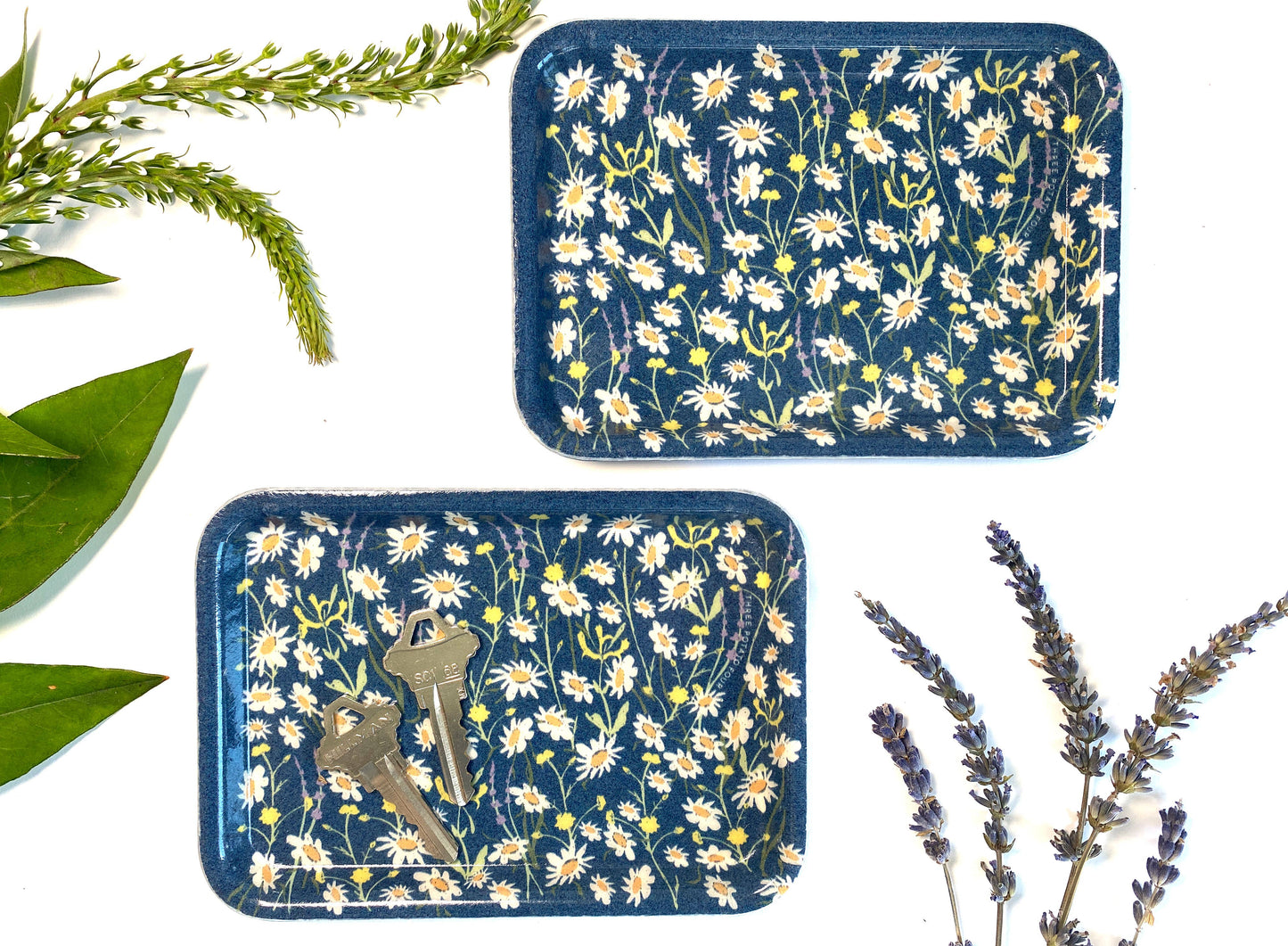 Small Trinket Tray - Daisy Garden