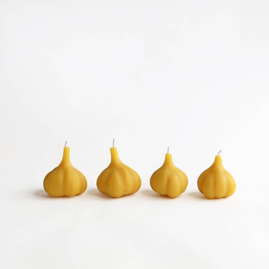 Garlic Beeswax Candle