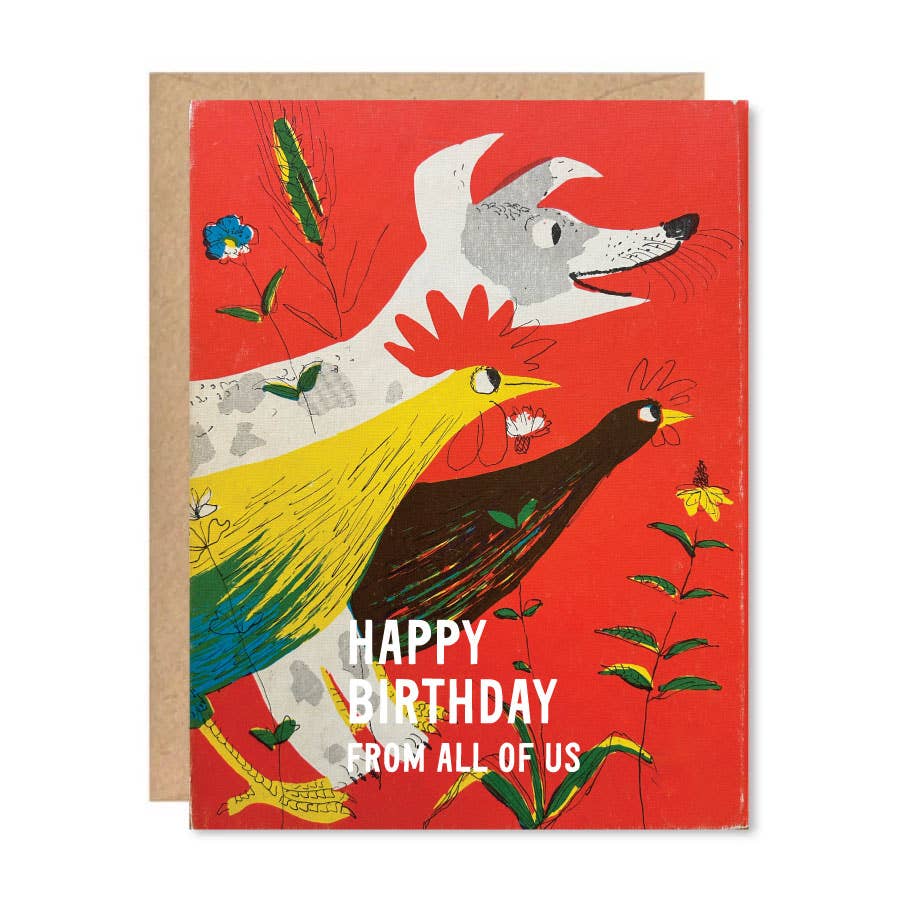 3P4 x Petunia® - Petunia Birthday From All Greeting Card
