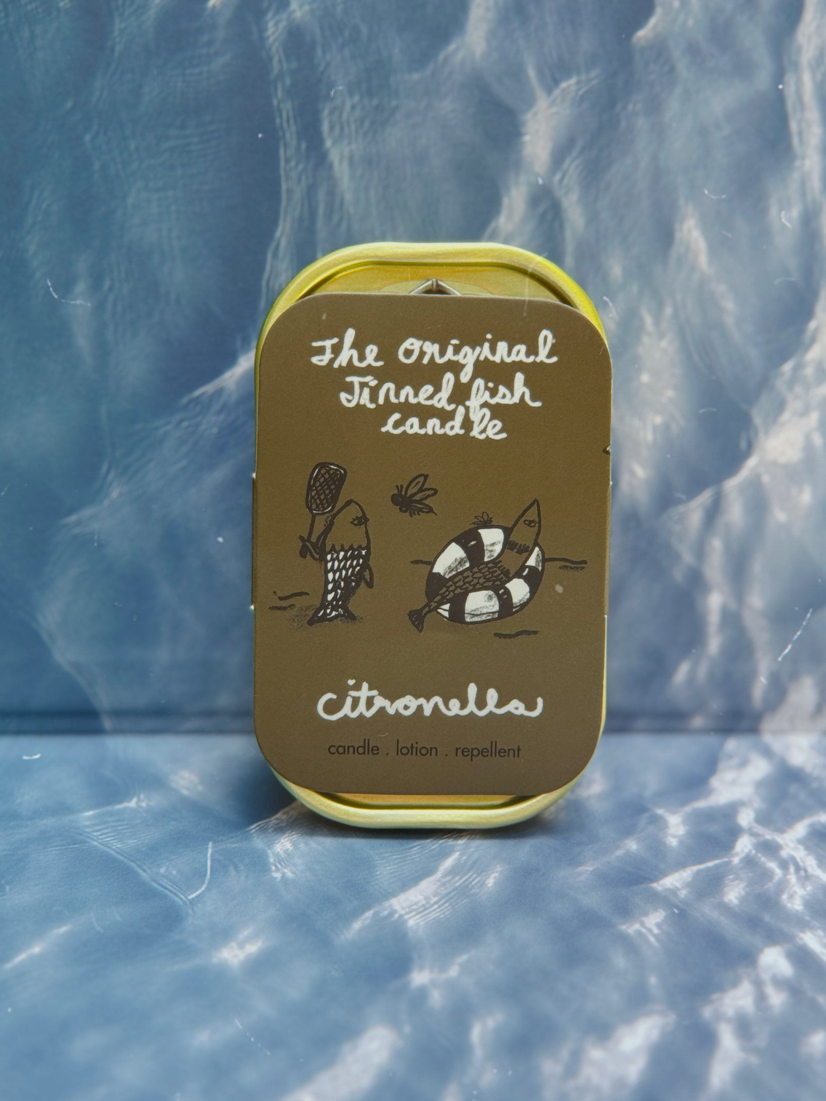 Tinned Fish Candle - Citronella