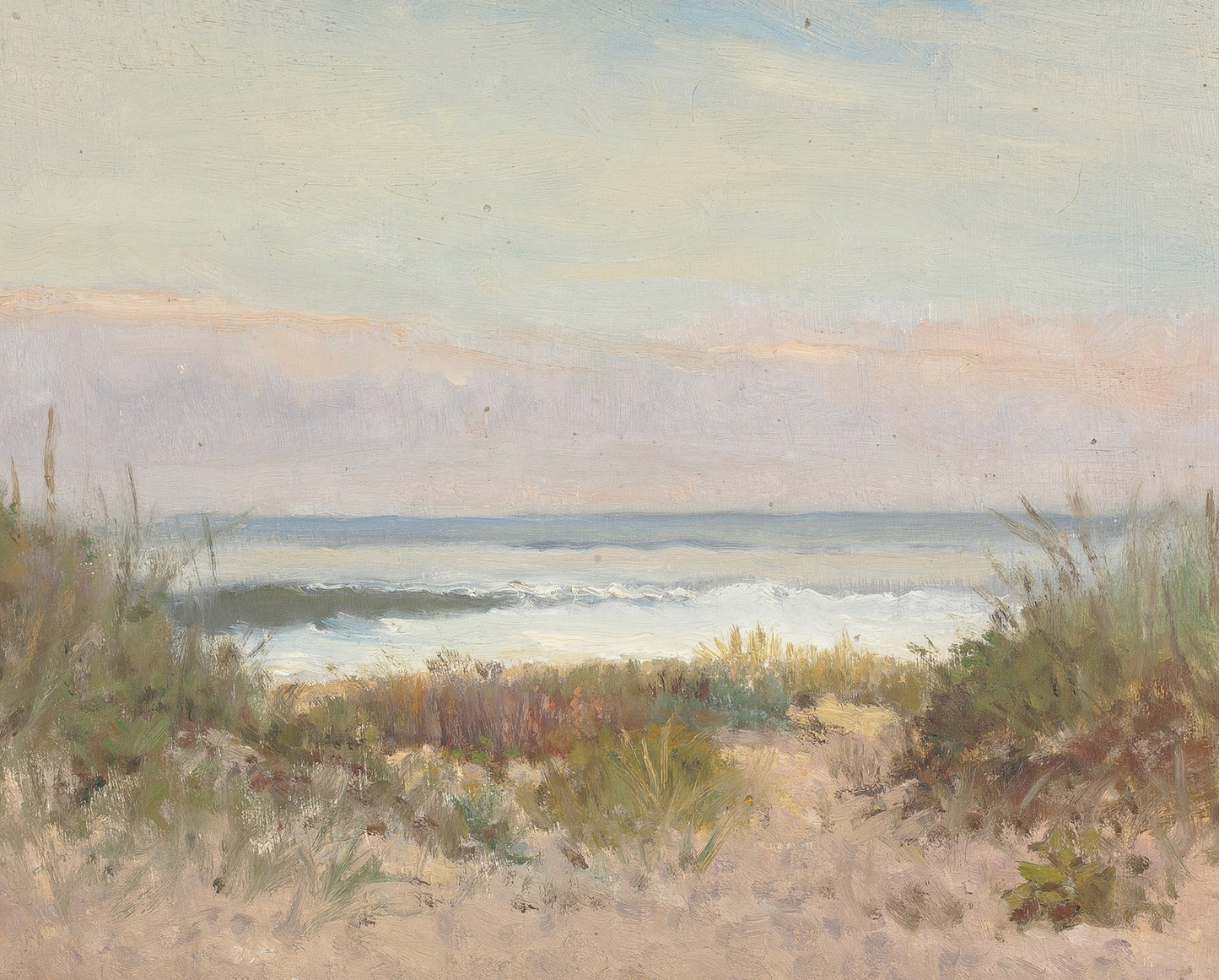 Beach Antique Print