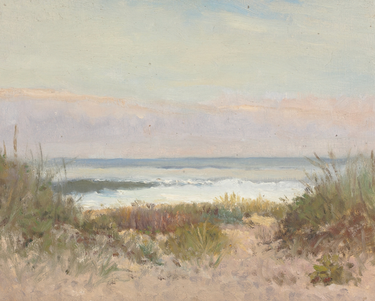 Beach Antique Print