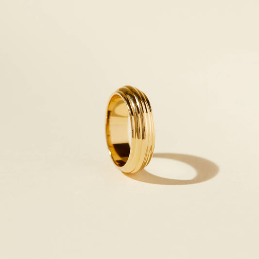 Kimball Ring: Gold Plated / 7