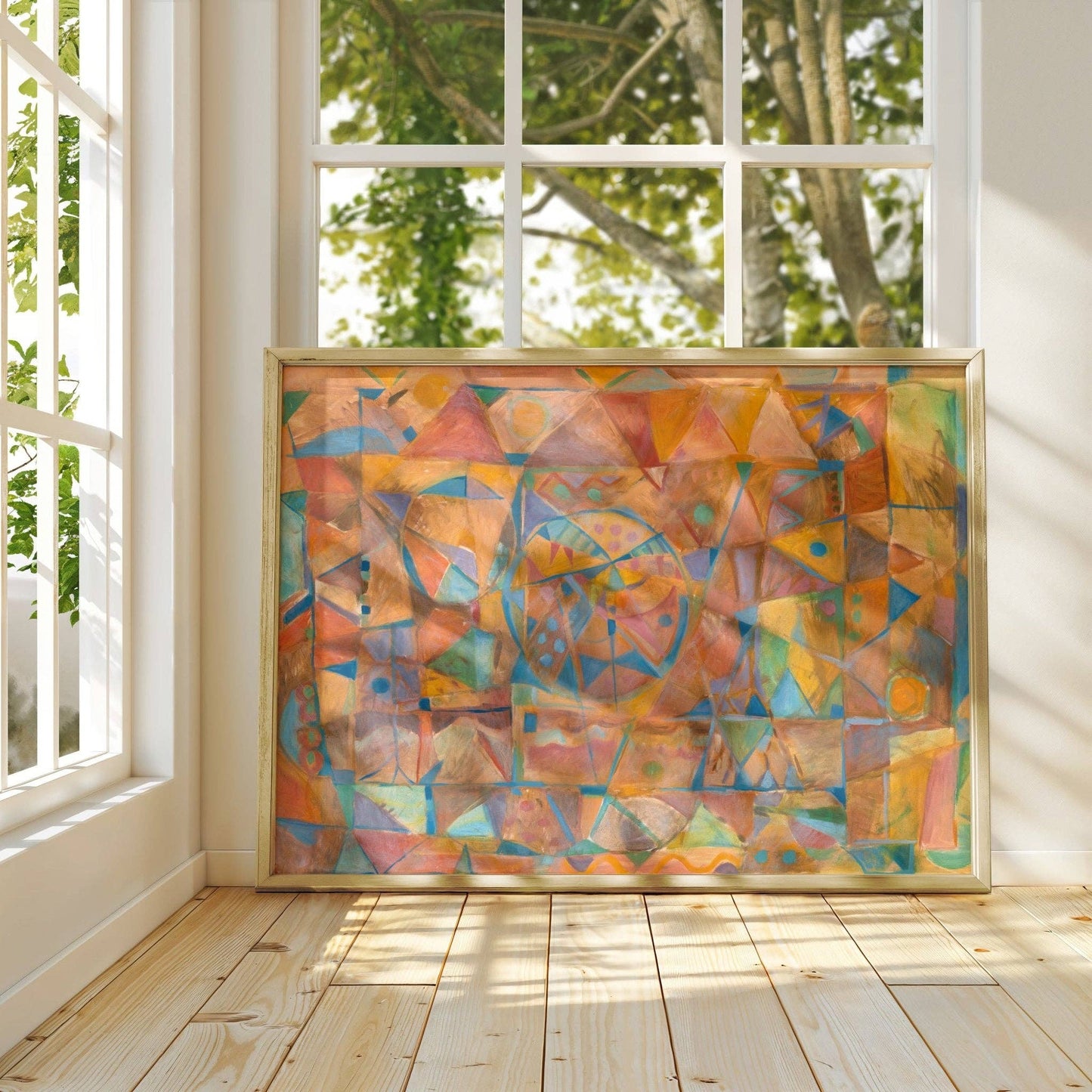 GUEST ARTIST COLLAB | Western Home Midcentury Modern Print
