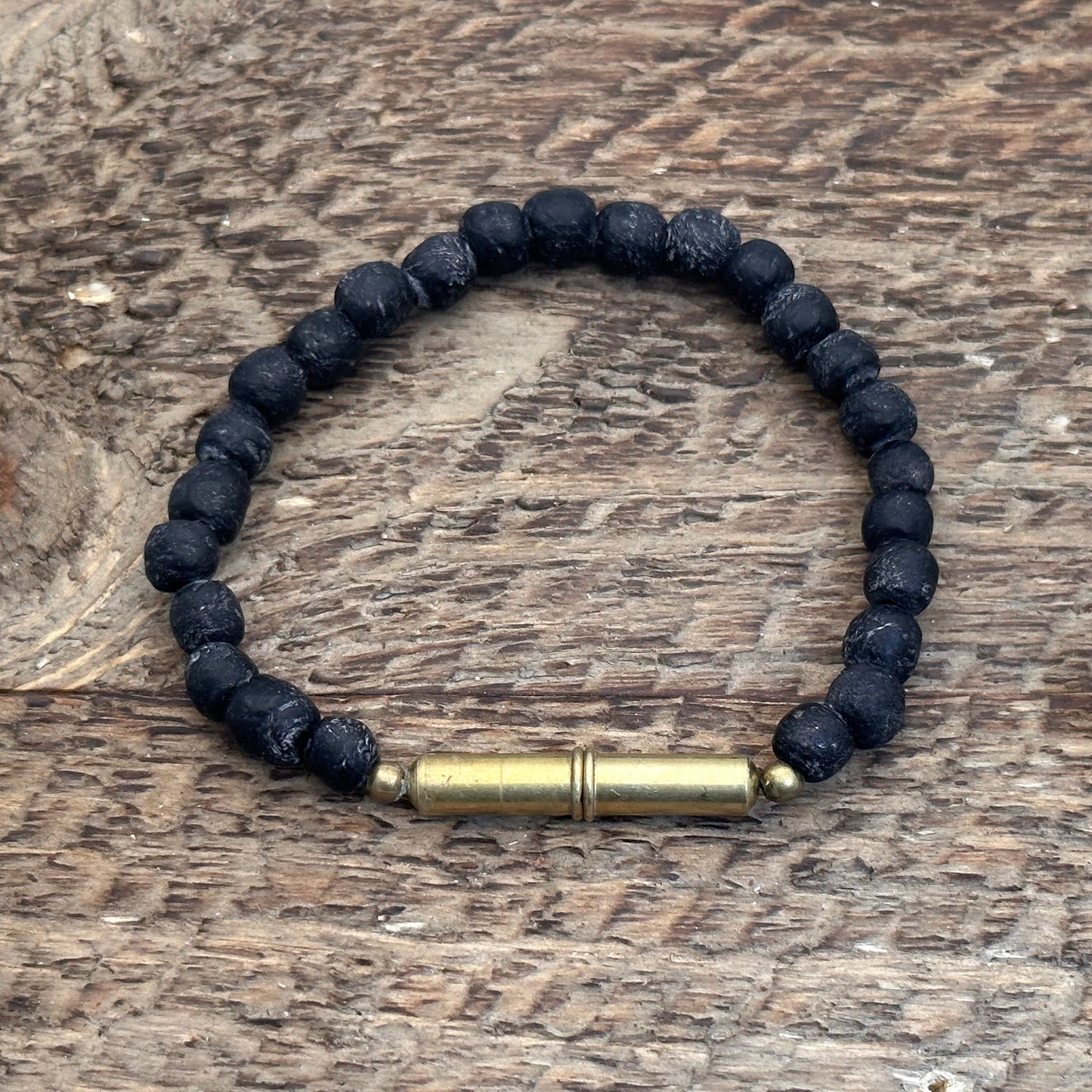 Flint Beaded Single Bracelet