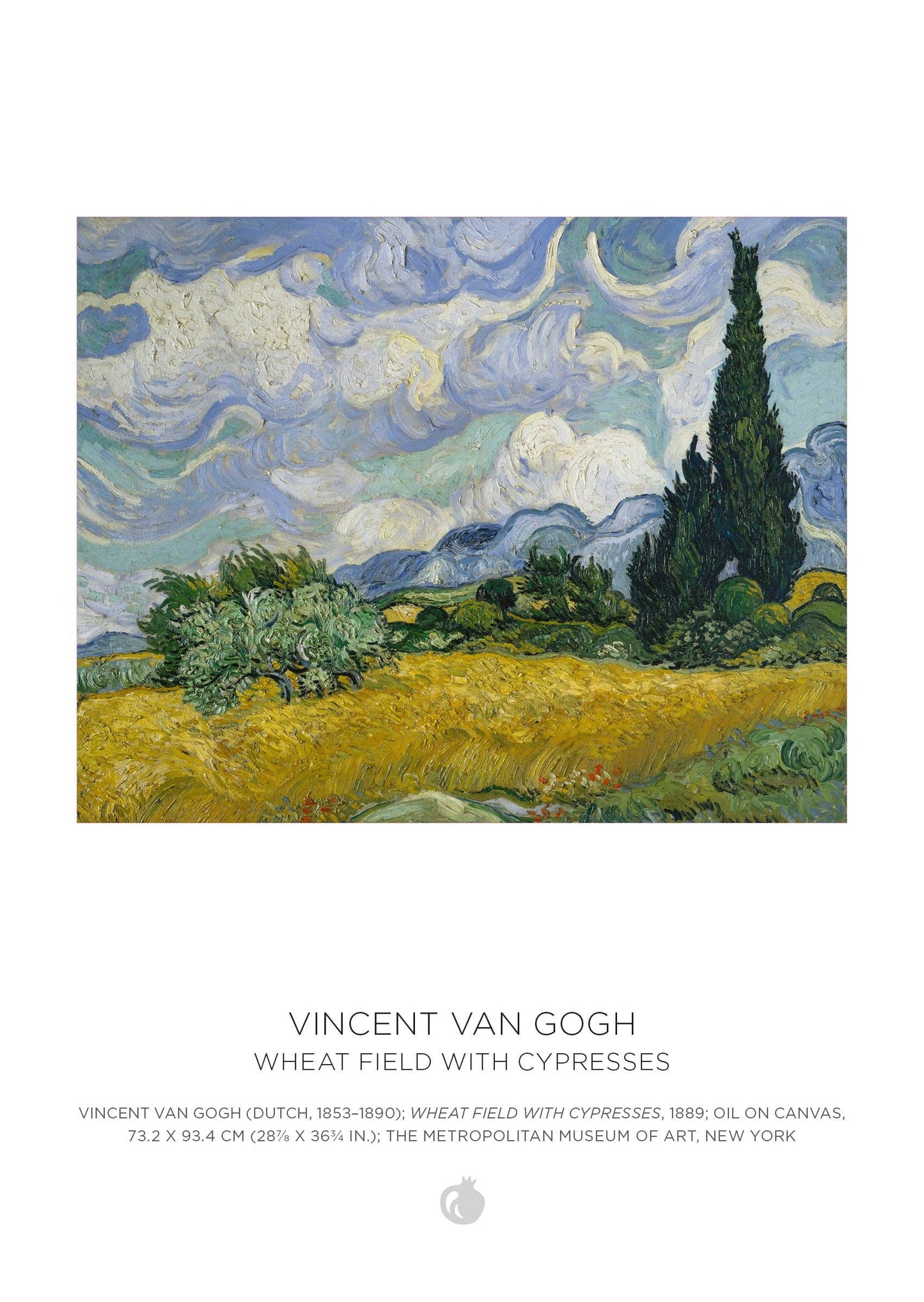 Vincent van Gogh 120-Piece Double-Sided Jigsaw Puzzle Set