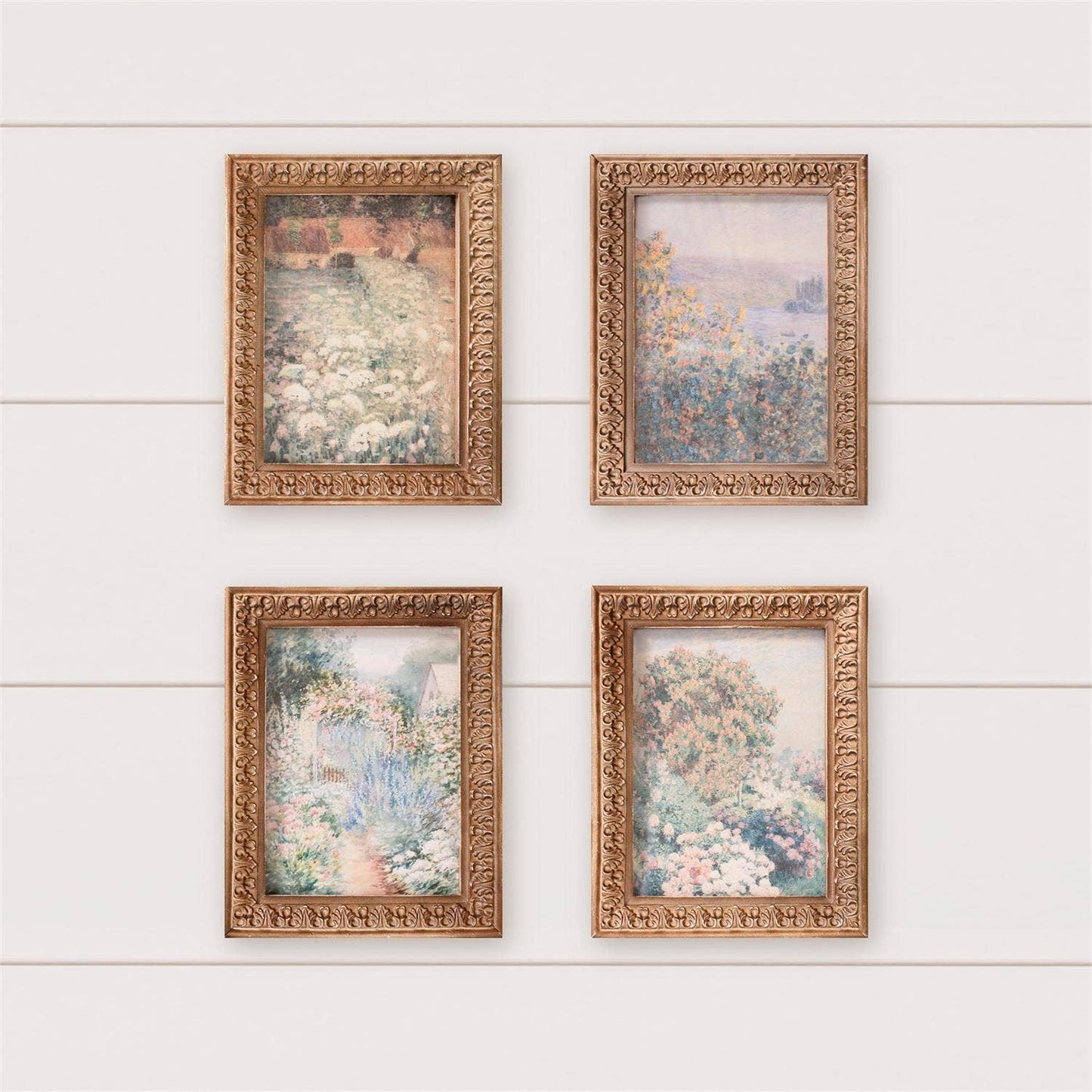 Cottage Garden Landscape Framed Prints - 4 Styles