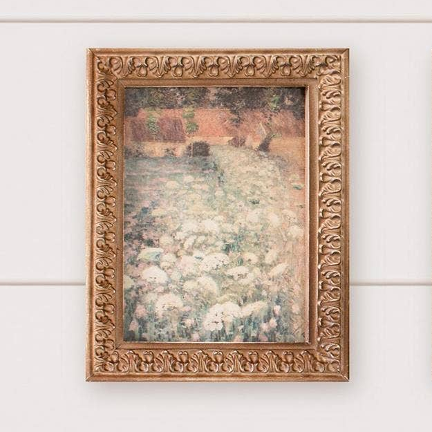 Cottage Garden Landscape Framed Prints - 4 Styles