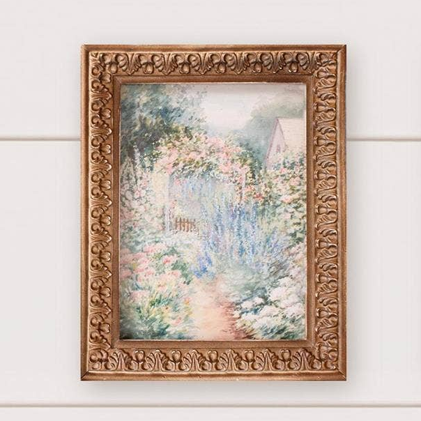 Cottage Garden Landscape Framed Prints - 4 Styles