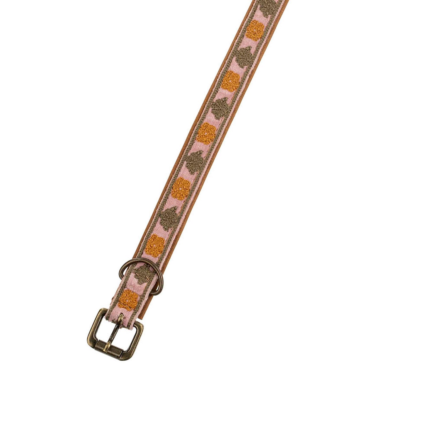 Buddy Embroidered Dog Collar S