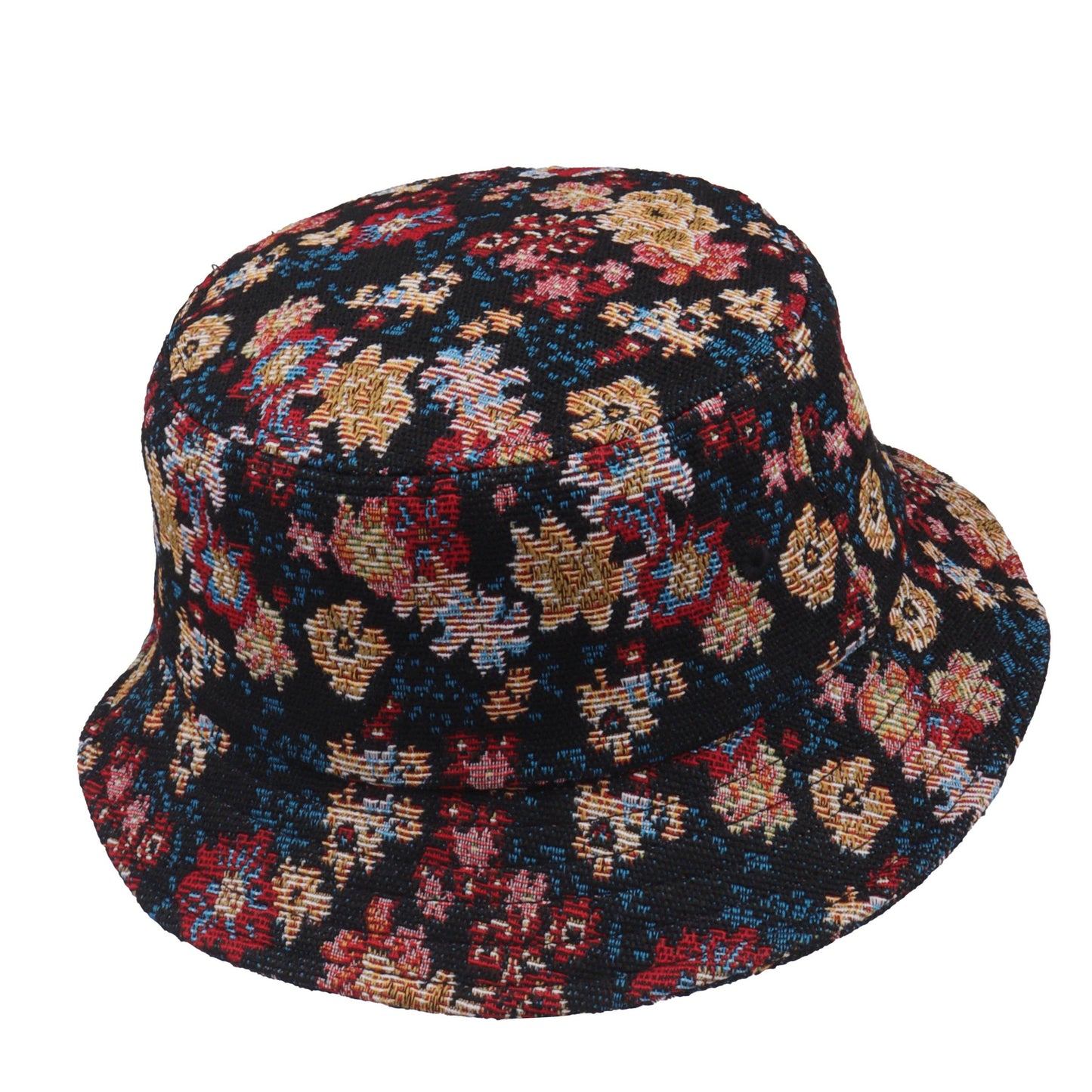 HatPhile Floral Tapestry Jacquard Bucket Hat