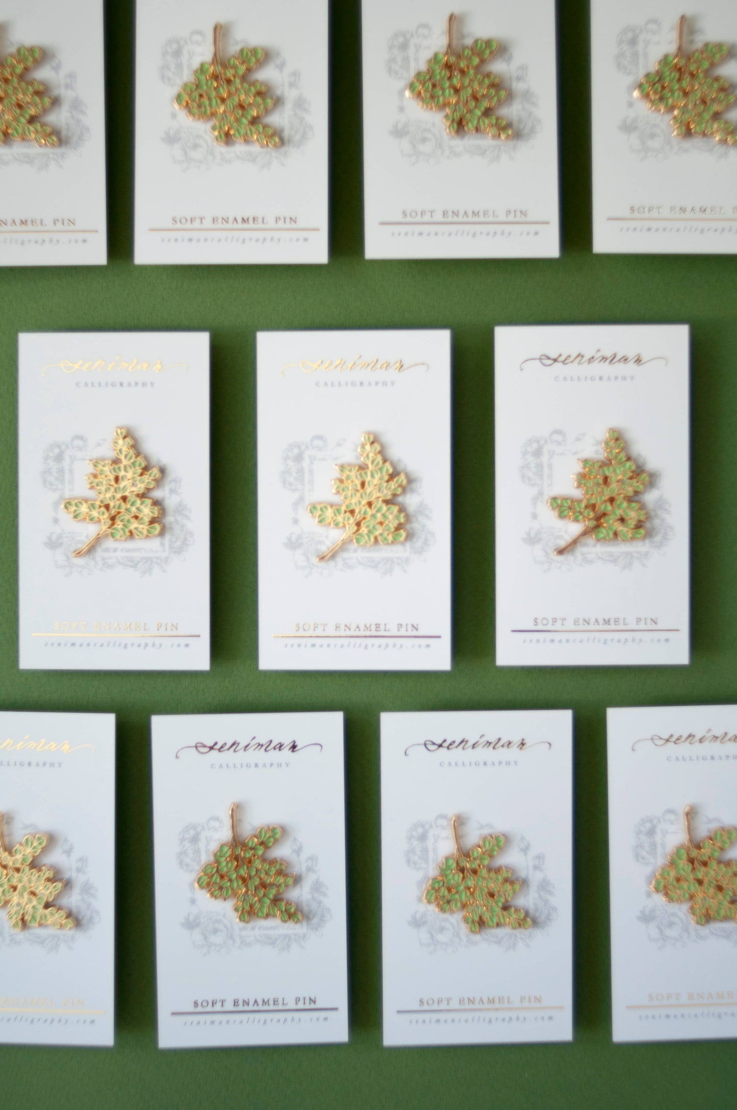 Maidenhair Soft Enamel Pin