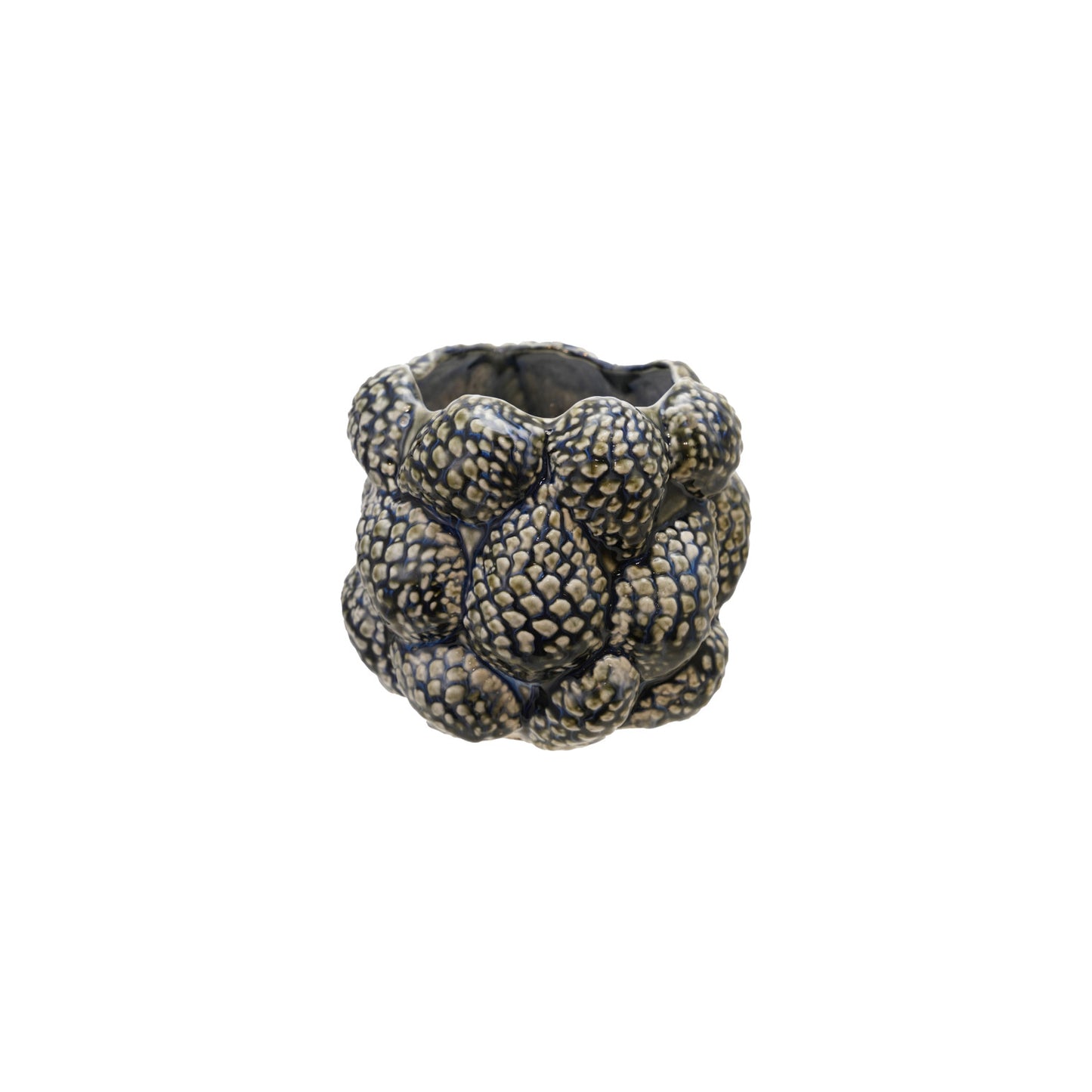 Stoneware Pinecone Planter