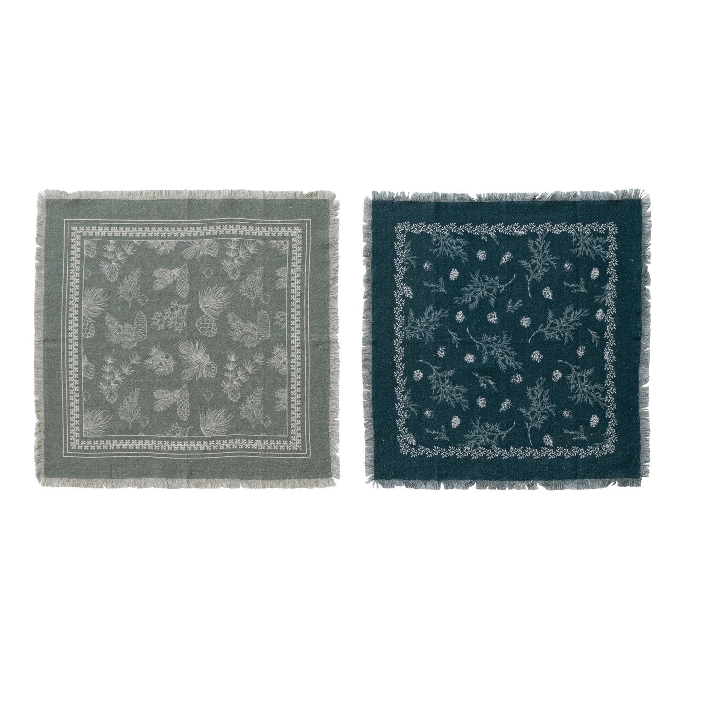 Winter Pine Napkins - Set of 4