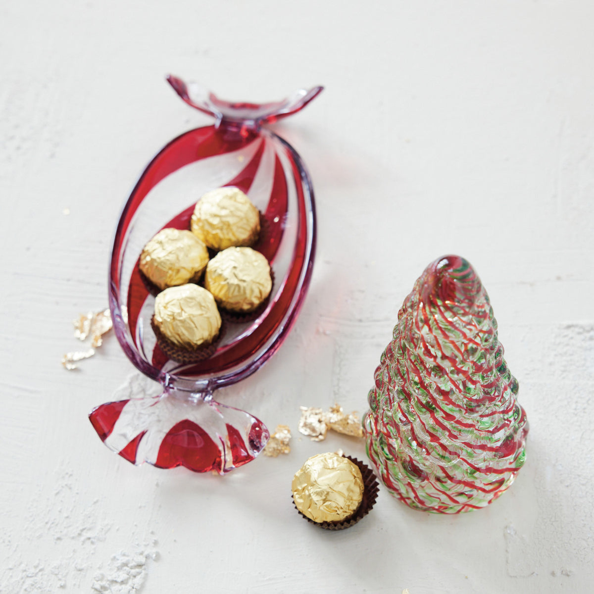 Glass Candy Dish