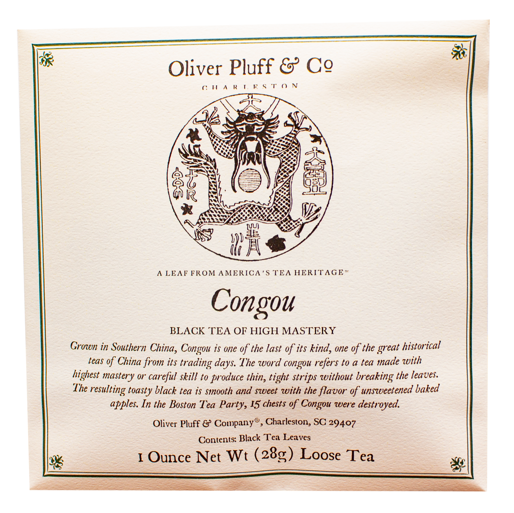 Congou Fine Tea - 1 oz Envelope