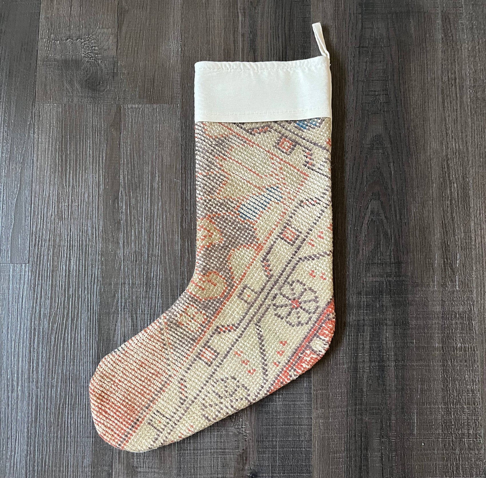 Vintage Rug Holiday/Christmas Stocking No. 321