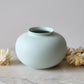 Porcelain Mini Apple Vase - Winter Mint