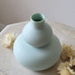 Porcelain Mini Double Gourd Vase - Winter Mint