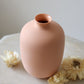 Porcelain Mini Plum Vase - Tangerine