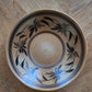 Hand-Painted Stoneware Serving Bowl