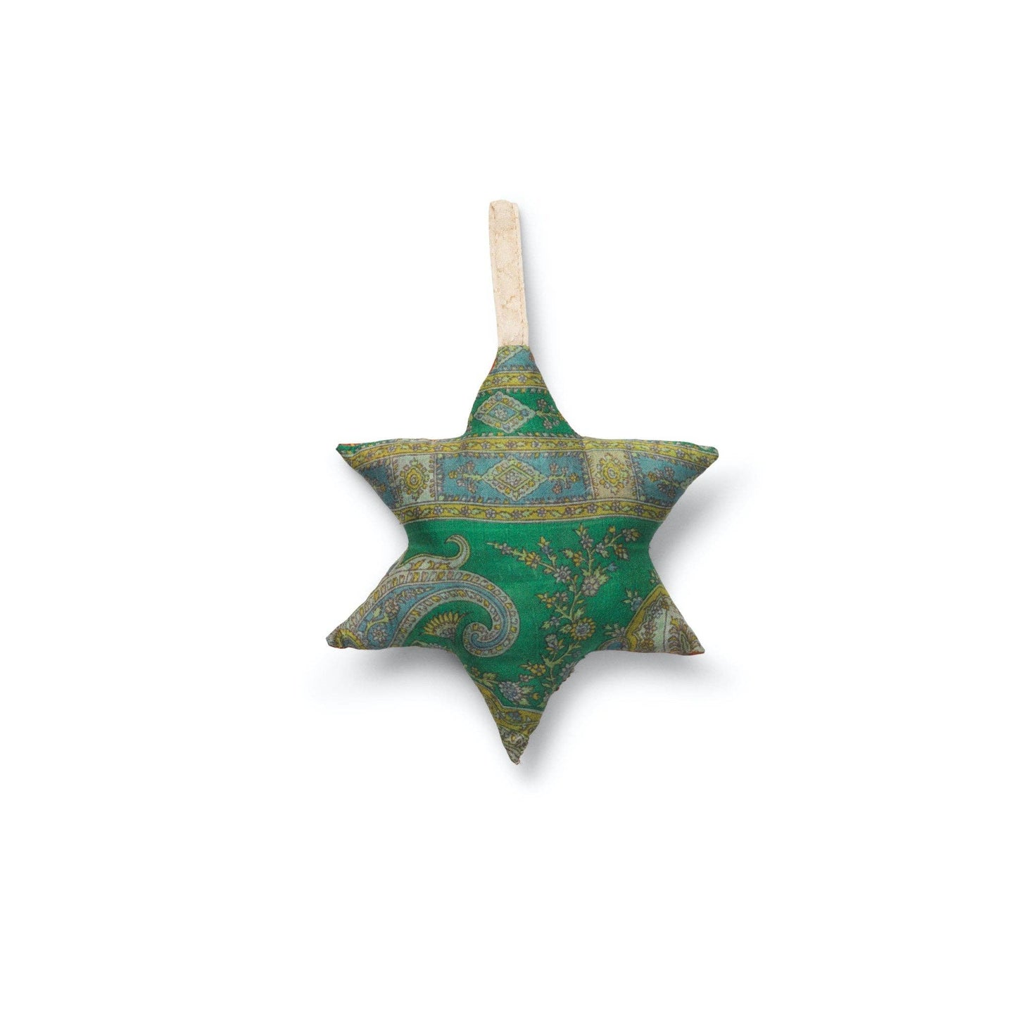 SUSTAIN vintage silk star, small