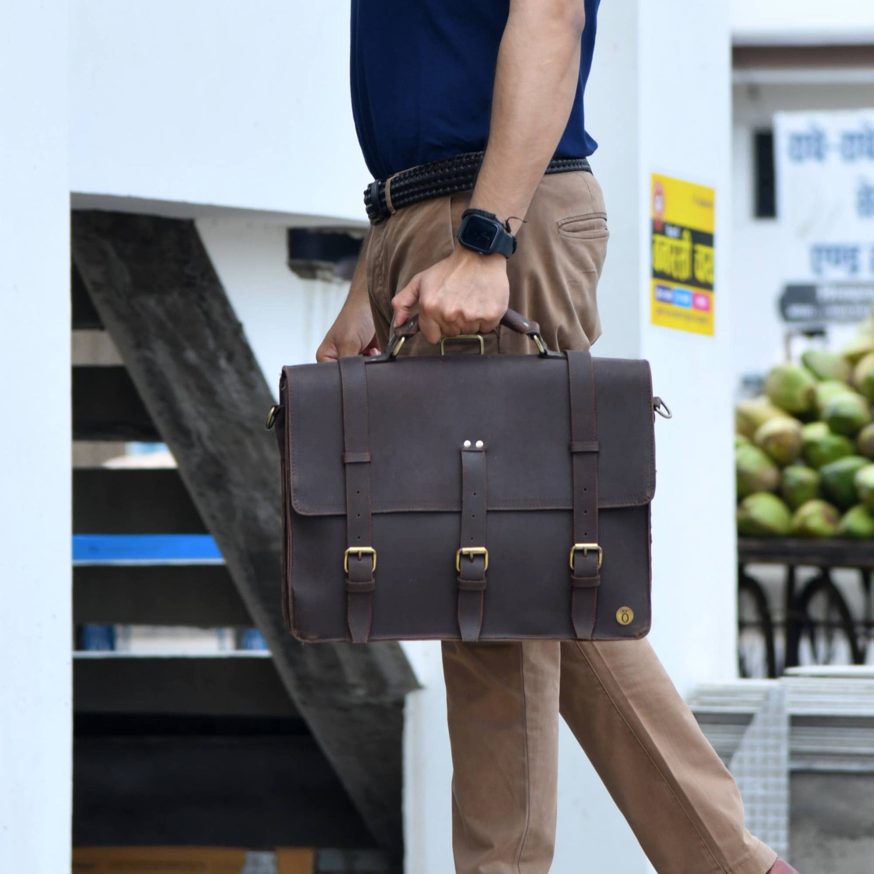 Lakshan Leather Messenger Bag- Bags For Men