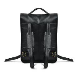 Penny Leather Backpack - Black