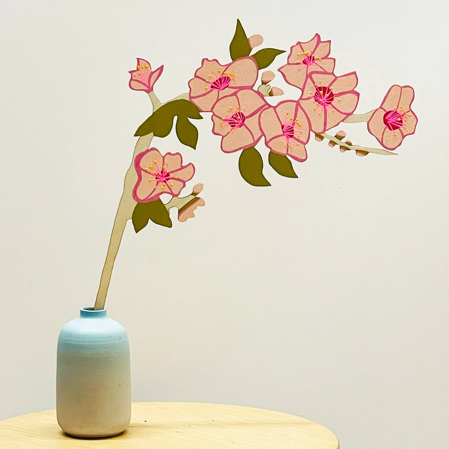 Wooden Forever Cherry Blossom Branch