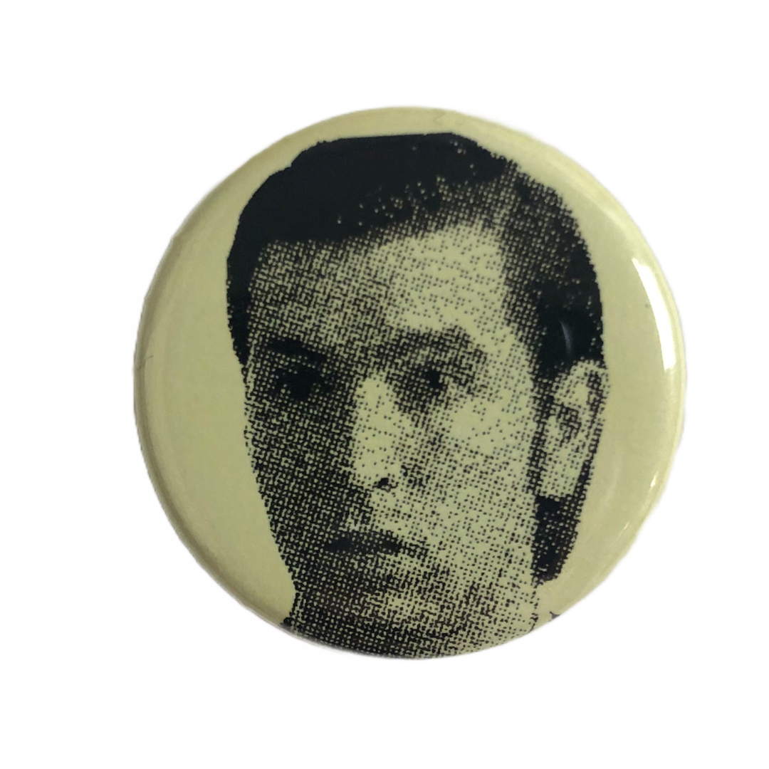 Greg Hirsch button and magnet