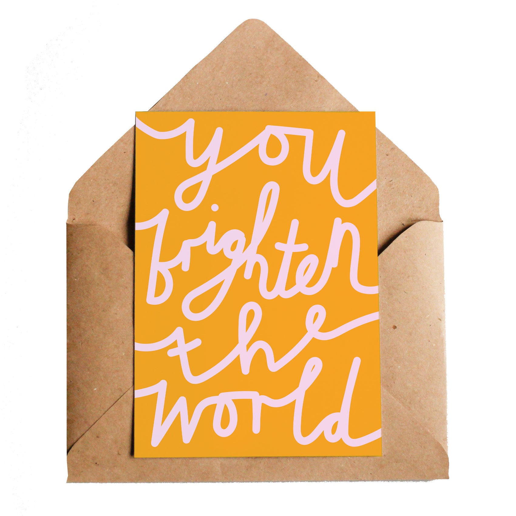 Brighten The World Card